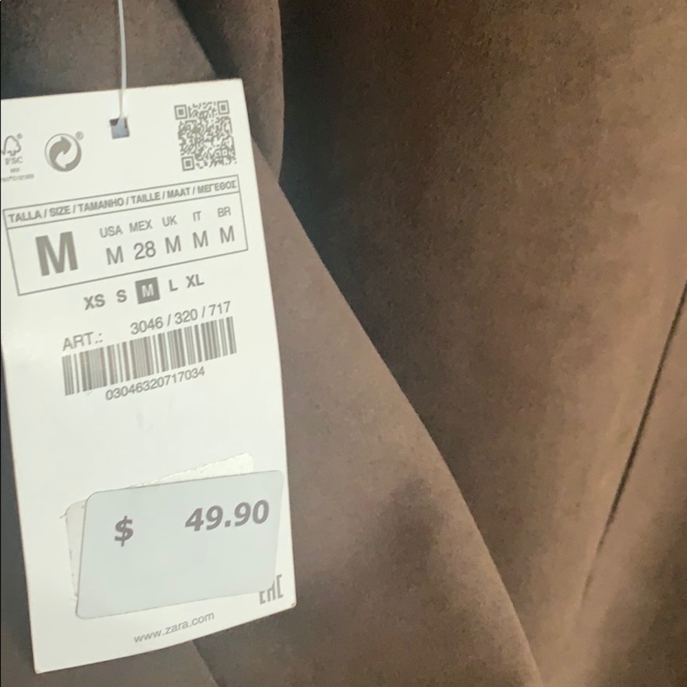 Zara Basic - Brown Jacket - Picture 3 of 4